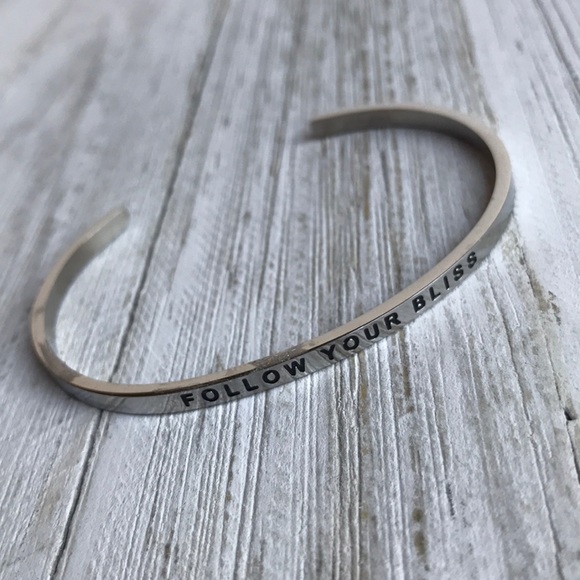 MantraBand Jewelry - NEW MantraBand Follow Your Bliss Cuff Bracelet